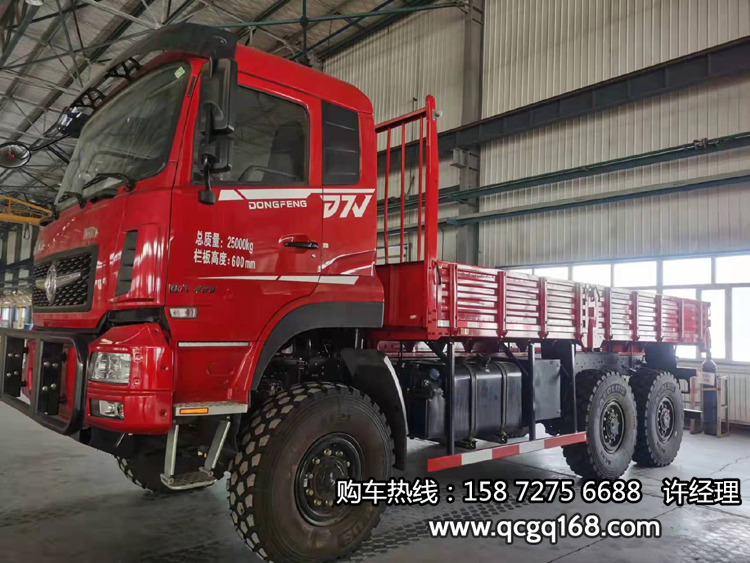 國六東風六驅(qū)沙豹沙漠越野車-6x6沙漠運輸車報價