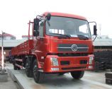 東風小三軸平板車,東風前四后四康明斯190馬力平板車價格,論壇DFL1160B2