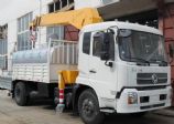 東風天錦單橋6.3噸直臂隨車吊價格,東風天錦180馬力4X2隨車吊報價DFL1160BX