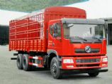 國(guó)四倉(cāng)柵式運(yùn)輸車,國(guó)四排放東風(fēng)牌6X4驅(qū)動(dòng)后雙橋倉(cāng)柵車EQ5250CCYF2EQ5250CCYF2