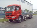 輕量化自卸車底盤價格,東風(fēng)8X4前四后八輕型工程自卸車底盤報價