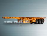 集裝箱運輸半掛車價格,東風牌13米集裝箱運輸半掛車EQ9400TJZL