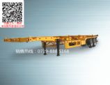 3軸集裝箱運輸牽引半掛車,東風牌三軸13米掛車價格EQ9350TJZZMEQ9350TJZZM
