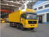 東風(fēng)天然氣前四后八8.6米廂式貨車價(jià)格,東風(fēng)CNG壓縮天然氣重卡DFE5310XXYFDFE5310XXYF