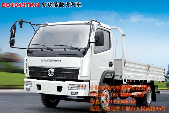 東風(fēng)天然氣CNG小型4米2貨車,東風(fēng)CNG天然氣4.2米單橋貨車EQ1043TKNJ