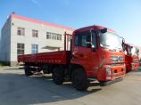 國V8.6米東風(fēng)天錦6X2驅(qū)動(dòng)小三軸平板車DFH1190BDFH1190B