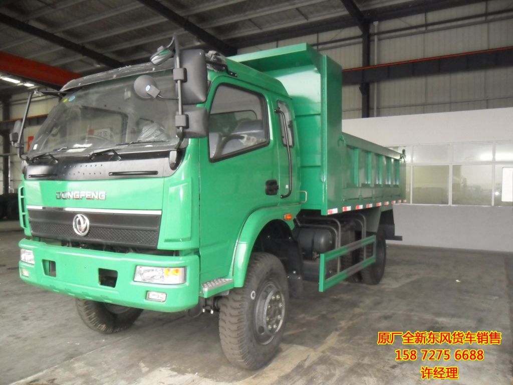 4×4四驅(qū)藍牌越野卡車 ,東風四驅(qū)越野自卸車DFD3060G3新車圖片