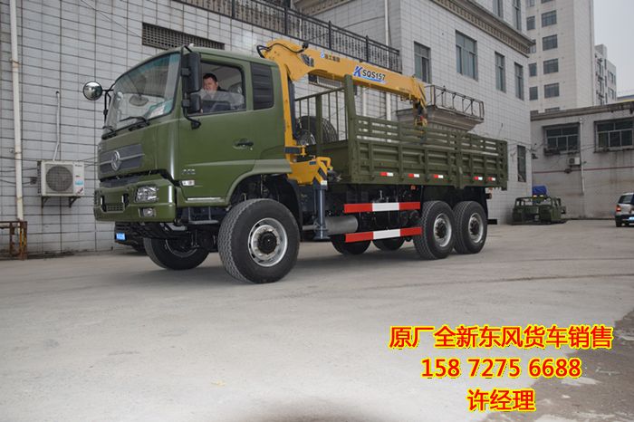 東風六驅6*6隨車起重沙漠車EQ5201原廠直銷