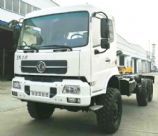 國五東風天錦6*6六驅(qū)沙漠越野運輸車底盤EQ2160BX5DJ,6*6東風前后驅(qū)動東風天錦貨車底盤EQ2160B