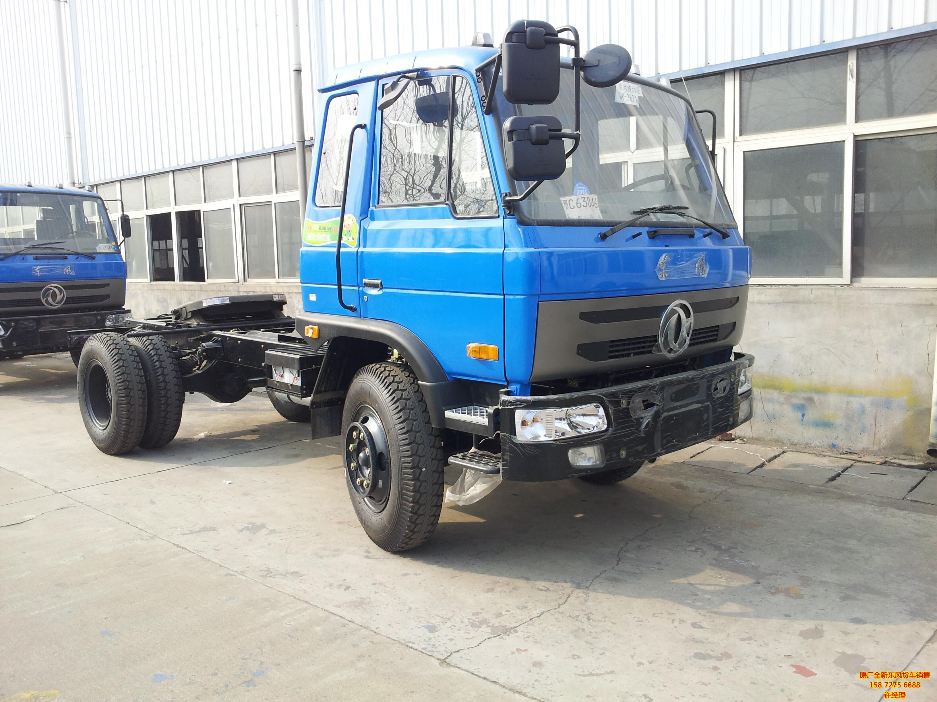 東風(fēng)天錦牽引半掛車圖片,國(guó)五平頭牽引半掛教練車