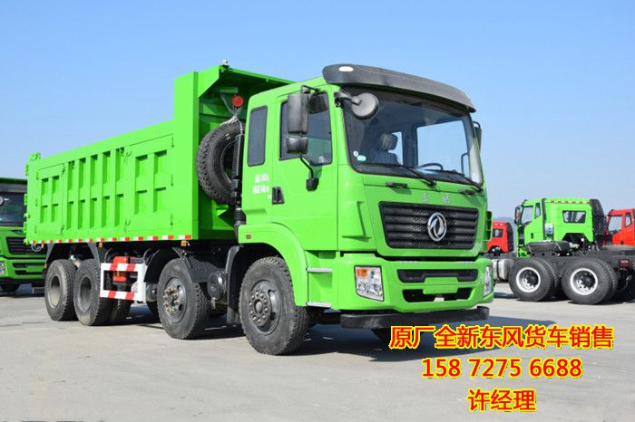 東風輕量化前四后八自卸車多少錢?東風輕皮自卸車整車報價DFZ3310GSZ4D