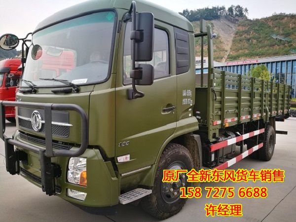 東風(fēng)天錦國四運(yùn)兵車圖片,東風(fēng)DFL1160B一排半210平頭物資運(yùn)輸車、運(yùn)兵車