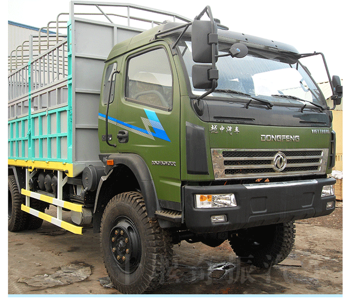 平頭一排半東風(fēng)尖頭4x4越野卡車 4驅(qū)動(dòng)越野卡車配置介紹