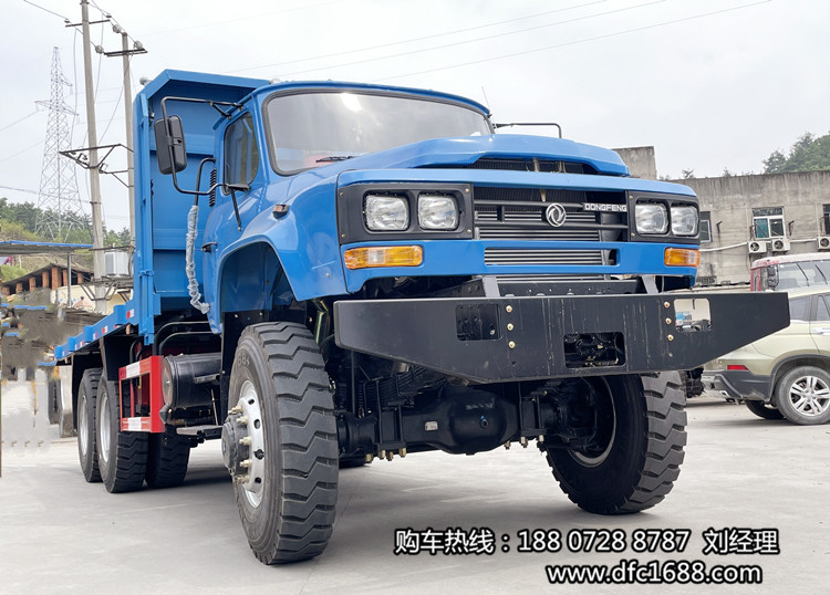 東風(fēng)尖頭六驅(qū)原木越野運(yùn)輸車 尖頭單排6驅(qū)越野車