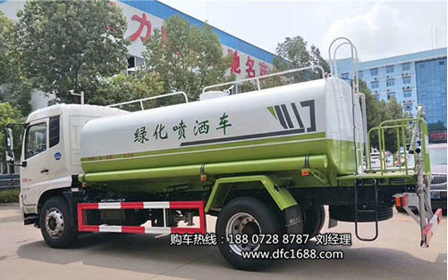 東風環(huán)衛(wèi)綠化灑水車 國六排放的12方灑水車報價