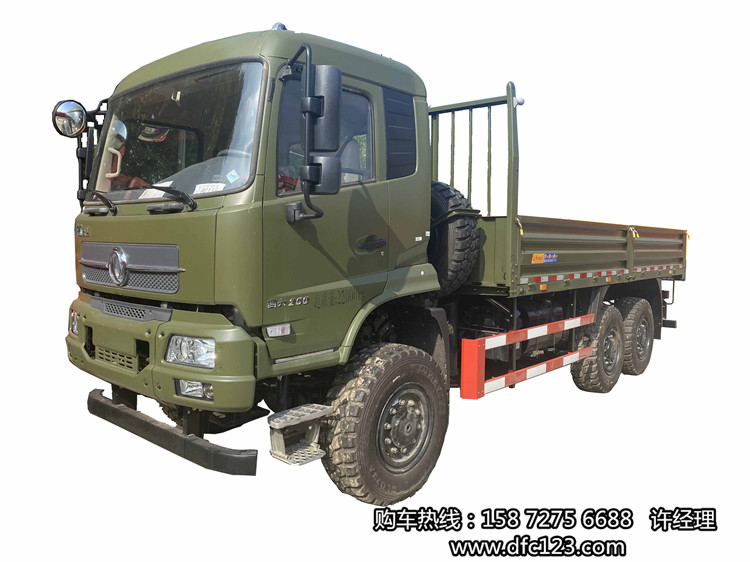 東風天錦六驅(qū)越野貨車報價 六輪全驅(qū)貨車價格