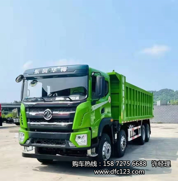東風(fēng)輕量化前4后8自卸車圖片大全